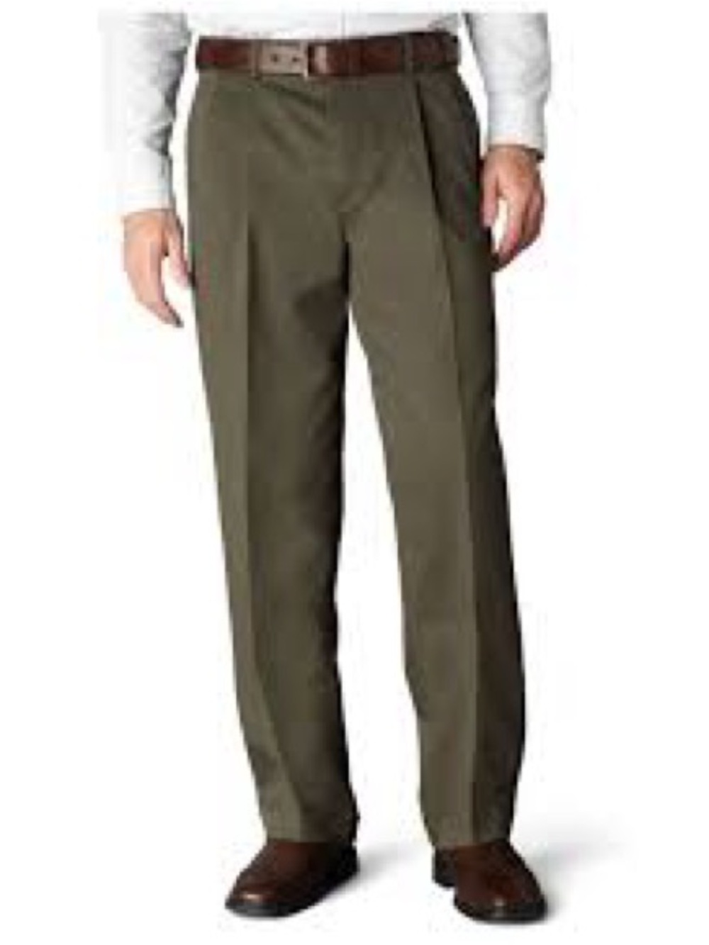 Dockers Men's Olive Straight Fit Iron Free Pleated Dress D4 Pants 38x29
Like new